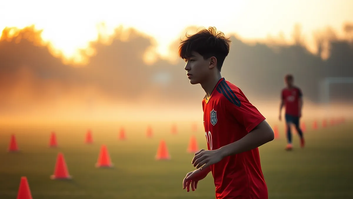 A. Tanaka: The Rising Star Supporting Samurai Blue's Midfield